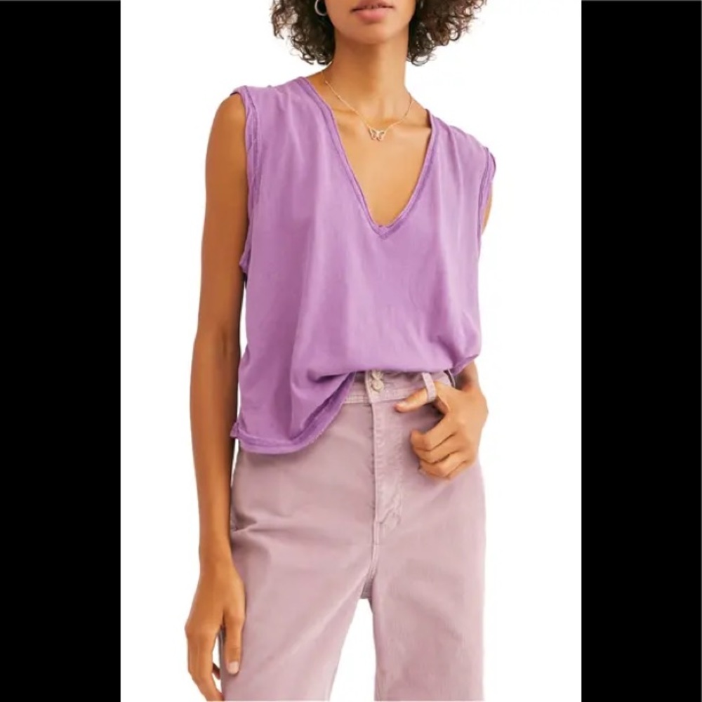 NWT Free People We The Free Dreamy Muscle Tank, size S